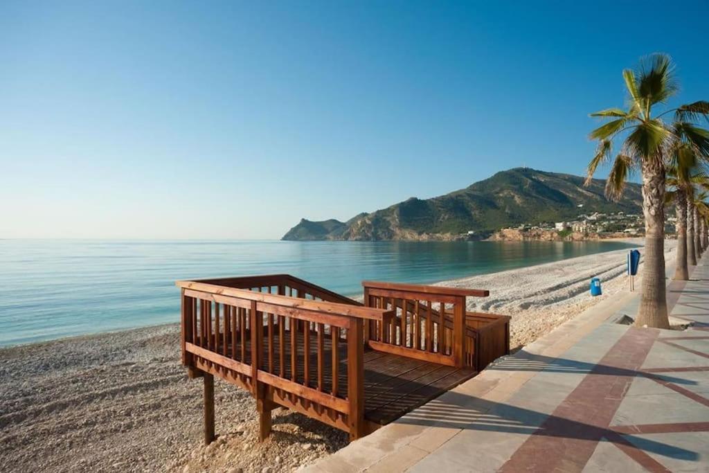 Soleado Apartamento Con Piscina Y Terraza Privada. El Albir Extérieur photo